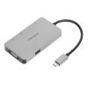 Targus DOCK419USZ notebook dock/port replicator Wired USB 3.2 Gen 1 (3.1 Gen 1) Type-C Gray1