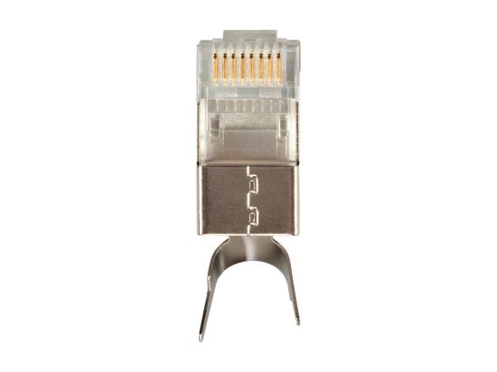 Monoprice 34415 wire connector RJ45 Metallic, Transparent1