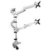 StarTech.com ARMQUADPS monitor mount / stand 27" Clamp Silver2