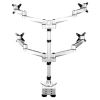 StarTech.com ARMQUADPS monitor mount / stand 27" Clamp Silver8