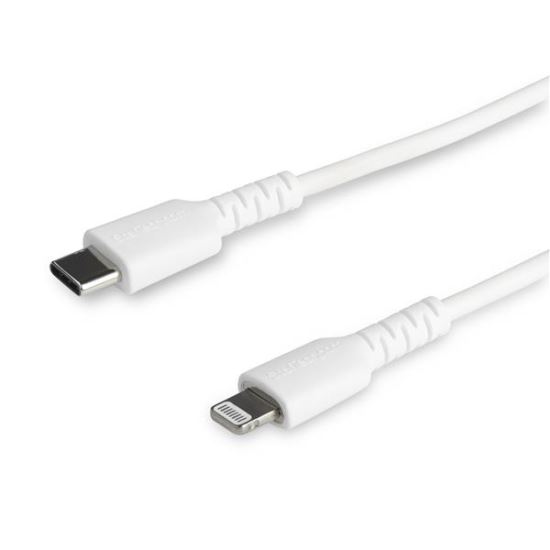 StarTech.com RUSBCLTMM1MW mobile phone cable White 39.4" (1 m) USB C Lightning1