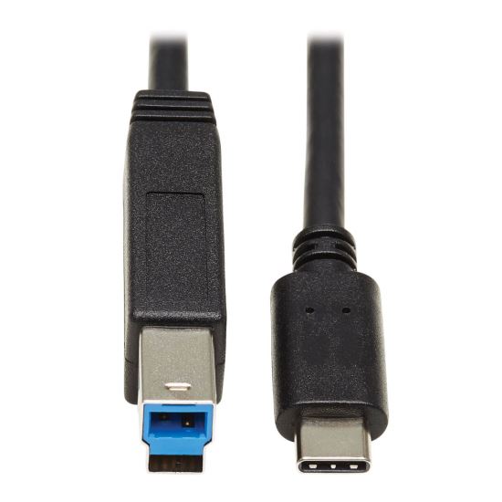 Tripp Lite U422-20N-G2 USB cable 19.7" (0.5 m) USB 3.2 Gen 2 (3.1 Gen 2) USB C USB B Black1