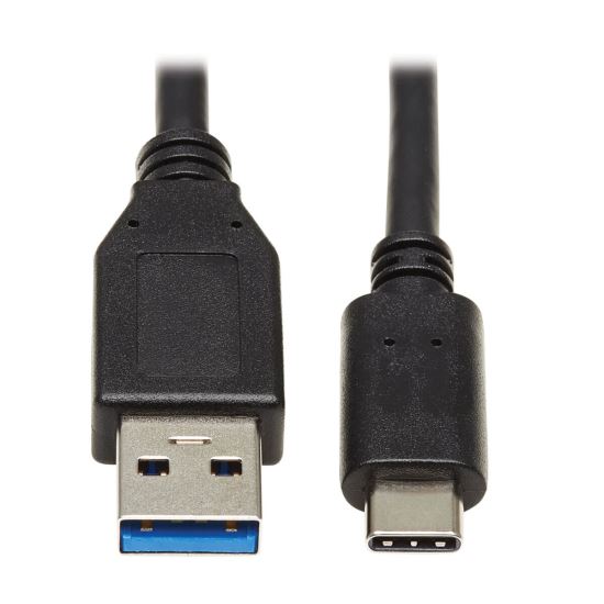 Tripp Lite U428-20N USB cable 19.7" (0.5 m) USB 3.2 Gen 1 (3.1 Gen 1) USB C USB A Black1