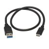 Tripp Lite U428-20N USB cable 19.7" (0.5 m) USB 3.2 Gen 1 (3.1 Gen 1) USB C USB A Black2