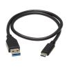 Tripp Lite U428-20N-G2 USB cable 19.7" (0.5 m) USB 3.2 Gen 2 (3.1 Gen 2) USB C USB A Black2