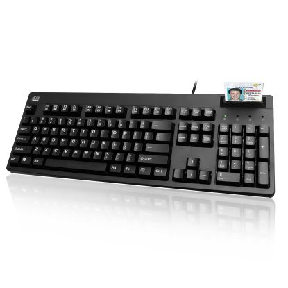 Adesso EasyTouch 630SB-TAA keyboard USB QWERTY US English Black1