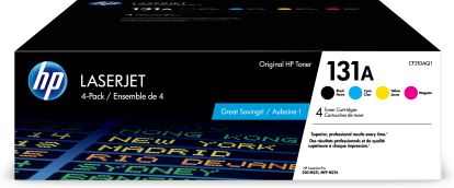 HP 131A 4-pack Black/Cyan/Magenta/Yellow Original LaserJet Toner Cartridges1