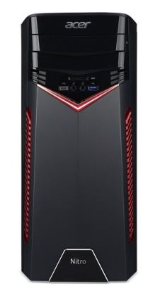 Acer NITRO 50 N50-600-UR1H i5-9400F Desktop Intel® Core™ i5 8 GB DDR4-SDRAM 512 GB SSD Windows 10 Home PC Black, Red1