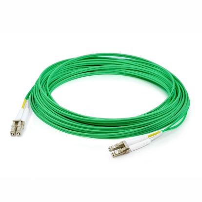 AddOn Networks ADD-LC-LC-4M6MMFP-GN fiber optic cable 157.5" (4 m) 2x LC OFNR OM1 Green1