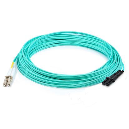 AddOn Networks ADD-LC-MTRJ-4M5OM4LZ fiber optic cable 157.5" (4 m) 2x LC MT-RJ LOMM OM4 Aqua color1