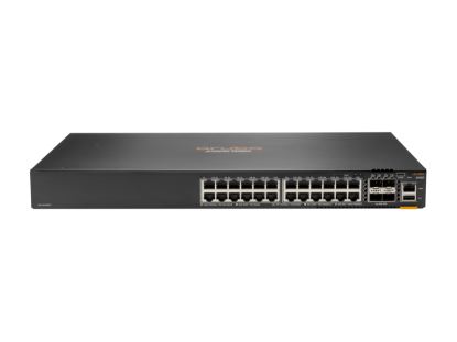 Hewlett Packard Enterprise Aruba 6300F 24-port 1GbE & 4-port SFP56 Managed L3 Gigabit Ethernet (10/100/1000) 1U Gray1