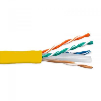 eNet Components C6-SOYL-1K-ENC networking cable Yellow 12000" (304.8 m) Cat6 U/UTP (UTP)1