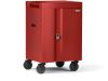 Bretford CUBE Mini Portable device management cart Red1