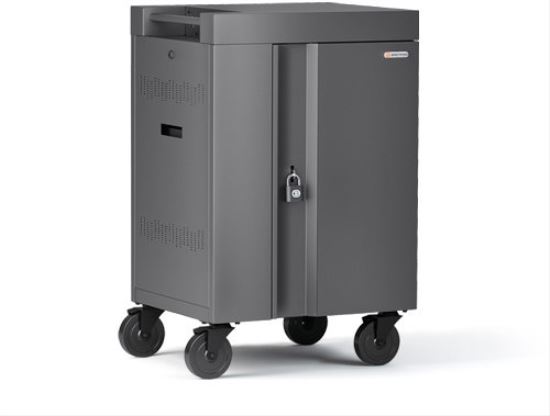 Bretford CUBE Mini Portable device management cart Platinum1