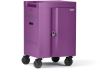 Bretford CUBE Mini Portable device management cart Purple1