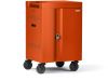 Bretford CUBE Mini Portable device management cart Orange1