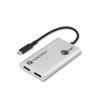 Siig JU-TB0611-S1 interface hub Thunderbolt 3 Silver1