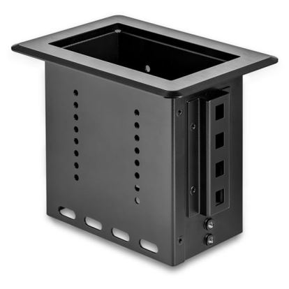 StarTech.com BEZ4MOD cable organizer Desk Cable box Black 1 pc(s)1
