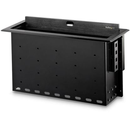 StarTech.com BOX4MODULE cable organizer Desk Cable box Black 1 pc(s)1