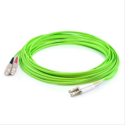 AddOn Networks ADD-SC-LC-1M5OM5 fiber optic cable 39.4" (1 m) LOMM OM5 Green1