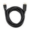 Rocstor Y10C261-B1 video cable adapter 118.1" (3 m) DisplayPort HDMI Black3