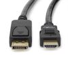 Rocstor Y10C261-B1 video cable adapter 118.1" (3 m) DisplayPort HDMI Black4