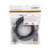 Rocstor Y10C261-B1 video cable adapter 118.1" (3 m) DisplayPort HDMI Black5