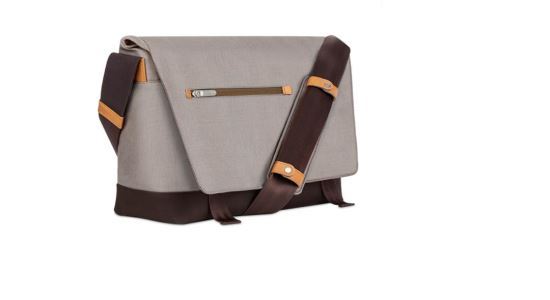 Moshi Aerio notebook case 15" Messenger case Brown, Gray1