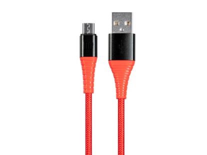 Monoprice 31193 USB cable 18.1" (0.46 m) USB 2.0 Micro-USB B USB A Red1