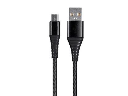 Monoprice 31196 USB cable 18.1" (0.46 m) USB 2.0 Micro-USB B USB A Black1