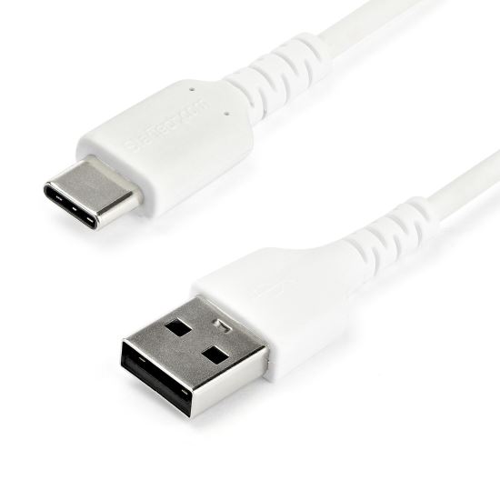 StarTech.com RUSB2AC1MW USB cable 39.4" (1 m) USB 2.0 USB A USB C White1