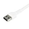 StarTech.com RUSB2AC1MW USB cable 39.4" (1 m) USB 2.0 USB A USB C White3