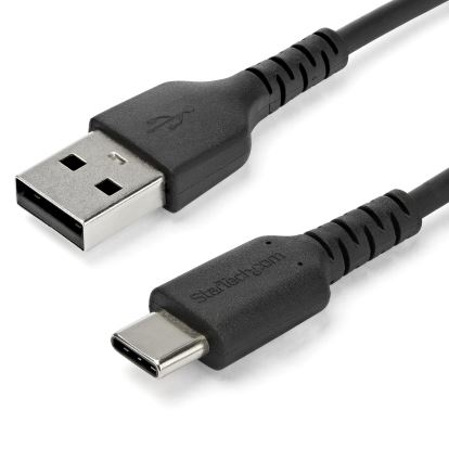 StarTech.com RUSB2AC2MB USB cable 78.7" (2 m) USB 2.0 USB A USB C Black1