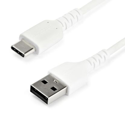 StarTech.com RUSB2AC2MW USB cable 78.7" (2 m) USB 2.0 USB A USB C White1