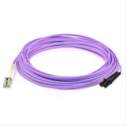 AddOn Networks ADD-LC-MTRJ-5M6MMF-PE fiber optic cable 196.9" (5 m) MT-RJ OFNR OM1 Purple1