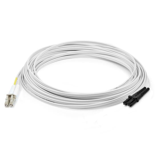 AddOn Networks ADD-LC-MTRJ-5M6MMF-WE fiber optic cable 196.9" (5 m) 2x LC OFNR OM1 White1