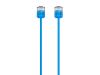 Monoprice Micro SlimRun networking cable Blue 11.8" (0.3 m) Cat6 U/UTP (UTP)2