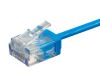 Monoprice Micro SlimRun networking cable Blue 11.8" (0.3 m) Cat6 U/UTP (UTP)3