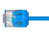 Monoprice Micro SlimRun networking cable Blue 11.8" (0.3 m) Cat6 U/UTP (UTP)4