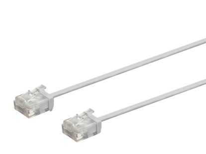Monoprice Micro SlimRun networking cable Gray 11.8" (0.3 m) Cat6 U/UTP (UTP)1