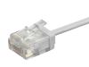 Monoprice Micro SlimRun networking cable Gray 11.8" (0.3 m) Cat6 U/UTP (UTP)3