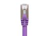 Monoprice Entegrade networking cable Purple 59.8" (1.52 m) Cat7 S/FTP (S-STP)4