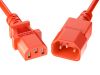 Unirise PWRC13C1406FORG power cable Orange 70.9" (1.8 m) C13 coupler C14 coupler3