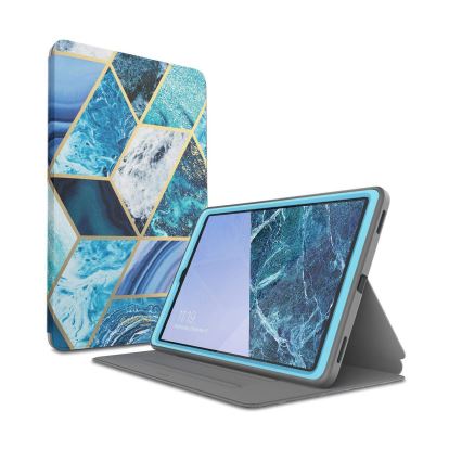 i-Blason S-19TABA-8-NP-BK tablet case 10.1" Flip case Blue, Marble color1