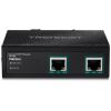 Trendnet TI-E100 network extender Network transmitter Black 10, 100, 1000 Mbit/s2