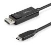 StarTech.com CDP2DP1MBD video cable adapter 39.4" (1 m) DisplayPort USB Type-C Black1