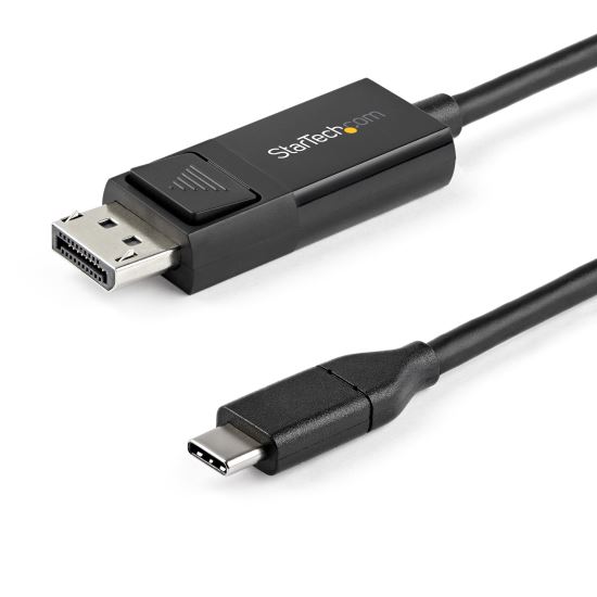 StarTech.com CDP2DP1MBD video cable adapter 39.4" (1 m) DisplayPort USB Type-C Black1