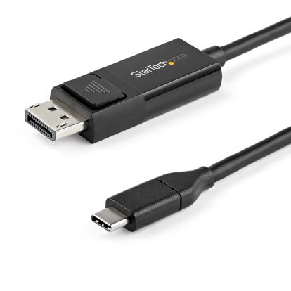 StarTech.com CDP2DP2MBD video cable adapter 78.7" (2 m) USB Type-C DisplayPort Black1