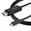 StarTech.com CDP2DP141MBD video cable adapter 39.4" (1 m) USB Type-C DisplayPort Black4