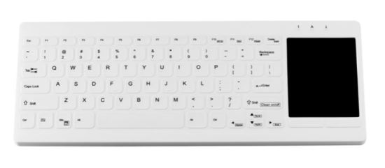 TG3 Electronics KBA-CK78-WRBN-US keyboard Bluetooth QWERTY US English White1